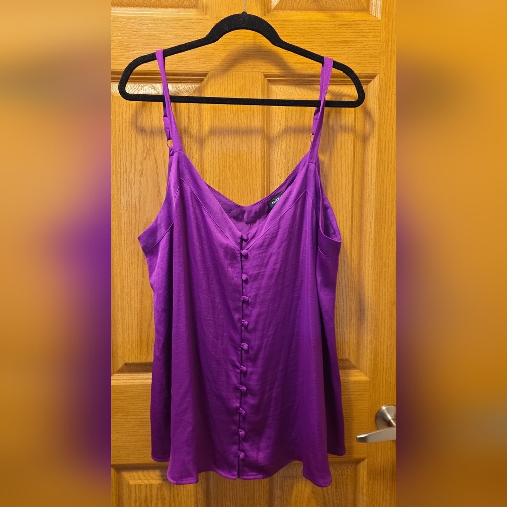Torrid Vibrant Purple Swing Cami